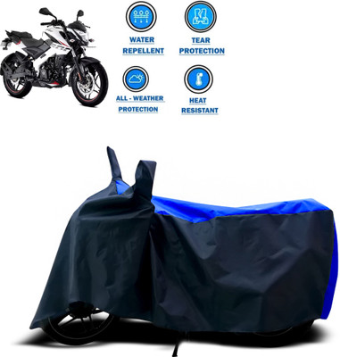 CODOKI Two Wheeler Cover for Bajaj(Pulsar NS 200, Blue)