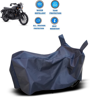 CODOKI Two Wheeler Cover for JAWA(Blue)