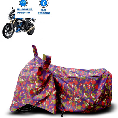 CODOKI Waterproof Two Wheeler Cover for Mahindra(MOJO XT 300, Red)