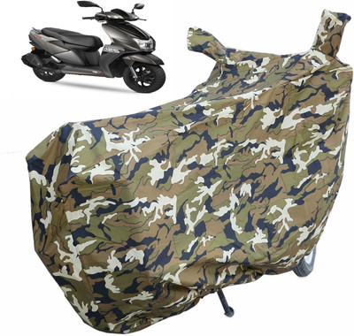 My Store Services Waterproof Two Wheeler Cover for TVS(NTORQ, Green)
