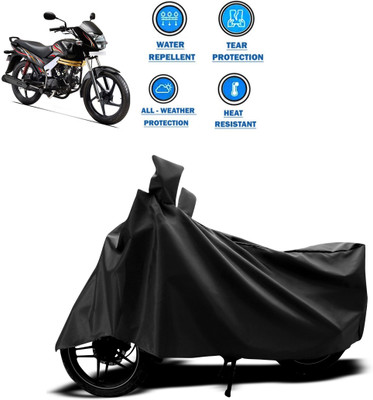 CODOKI Two Wheeler Cover for Mahindra(Centuro, Black)