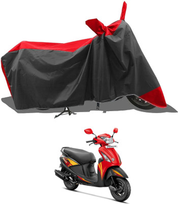 SK AUTO Two Wheeler Cover for Hero(Pleasure, Red)