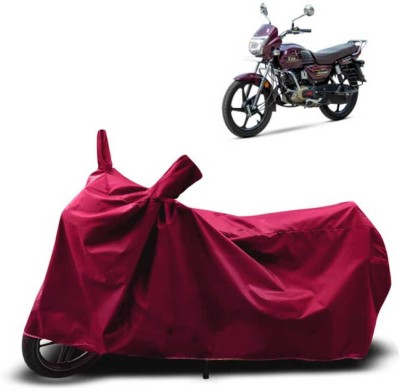 OliverX Waterproof Two Wheeler Cover for Hero(Maestro Electric, Maroon)