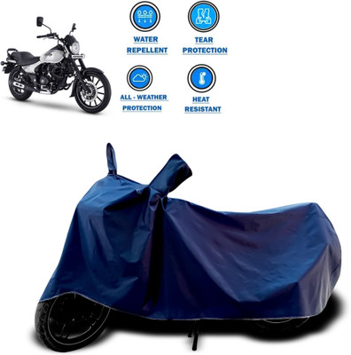 CODOKI Two Wheeler Cover for Bajaj(Avenger 220 Street, Blue)