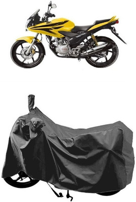 SUGASHRI Waterproof Two Wheeler Cover for Honda(Stunner CBF, Grey)
