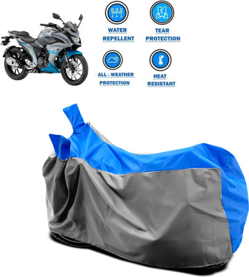 GOSHIV-car and bike accessories Two Wheeler Cover for Yamaha(Fazer 25, Grey)