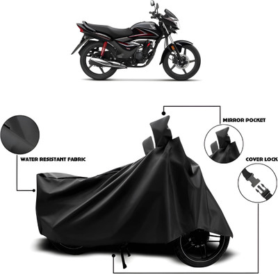 SK AUTO Waterproof Two Wheeler Cover for Honda(Black)