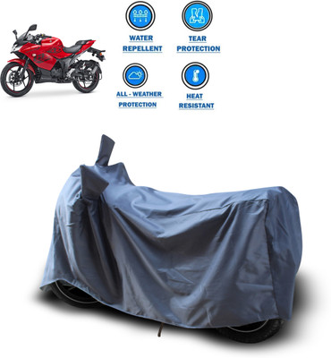 CODOKI Waterproof Two Wheeler Cover for Suzuki(Gixxer SF, Grey)