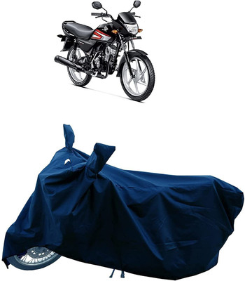 Mdstar Waterproof Two Wheeler Cover for Hero(CD deluxe, Blue)