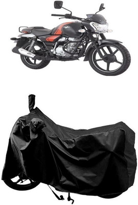SUGASHRI Waterproof Two Wheeler Cover for Bajaj(V12, Black)