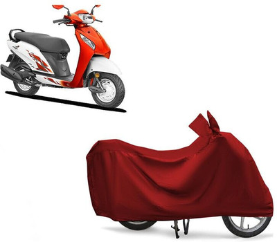 SK AUTO Two Wheeler Cover for Honda(Activa, Maroon)