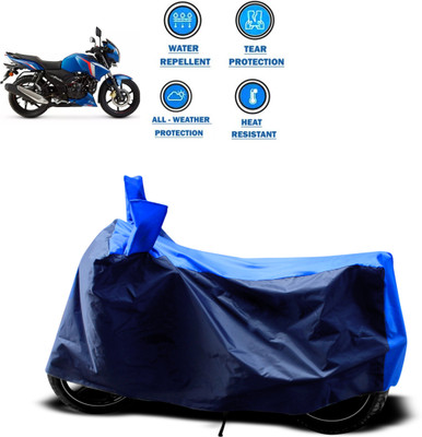 CODOKI Two Wheeler Cover for TVS(Apache RTR 180, Blue)
