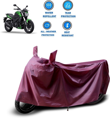CODOKI Waterproof Two Wheeler Cover for Bajaj(Dominar, Maroon)