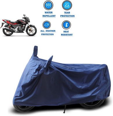 CODOKI Two Wheeler Cover for Hero(CBZ Extreme, Blue)