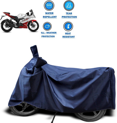CODOKI Two Wheeler Cover for Yamaha(YZF R15 Ver 2.0, Blue)