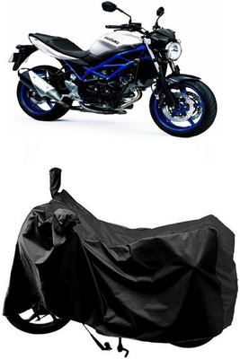 SUGASHRI Waterproof Two Wheeler Cover for Suzuki(SV650, Black)