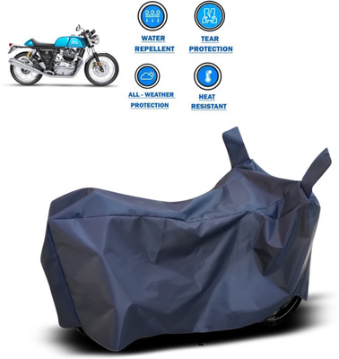 CODOKI Two Wheeler Cover for Royal Enfield(Continental GT, Blue)