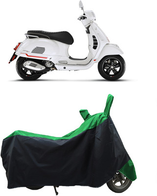 Coxtor Waterproof Two Wheeler Cover for Vespa(GTS Super 125, Green)