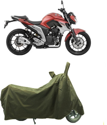 Coxtor Waterproof Two Wheeler Cover for Yamaha(Fazer-250, Gold)