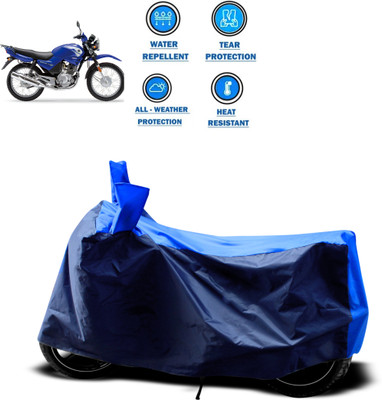 CODOKI Two Wheeler Cover for Yamaha(YBR 125, Blue)