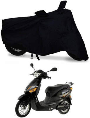 KEDIT Two Wheeler Cover for Hero(Electric Zippy, Black)