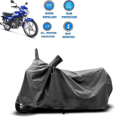CODOKI Two Wheeler Cover for Hero(MotoCorp HF Deluxe, Grey)