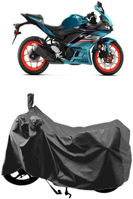 SUGASHRI Waterproof Two Wheeler Cover for Yamaha(YZF R3 BS6, Grey)