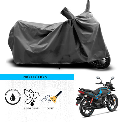 ANTHUB Waterproof Two Wheeler Cover for Hero(Passion Xpro, Grey)