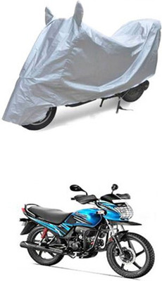 SK AUTO Two Wheeler Cover for Hero(Passion Pro TR, Silver)