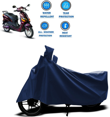 PAGORA Two Wheeler Cover for Hero(Electric Optima Plus, Blue)