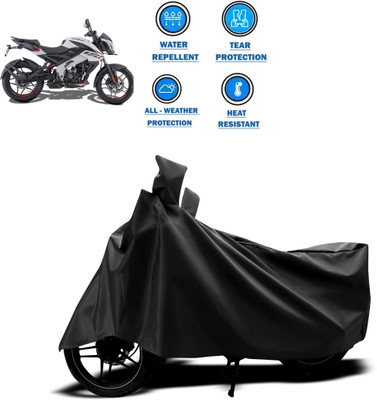 PAGORA Two Wheeler Cover for Bajaj(Pulsar 160 NS DTS-i, Black)