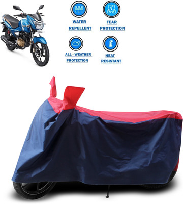 PAGORA Two Wheeler Cover for TVS(Victor, Red)