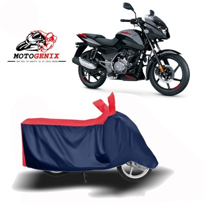 Mdstar Waterproof Two Wheeler Cover for Bajaj(Pulsar 125, Red, Blue)