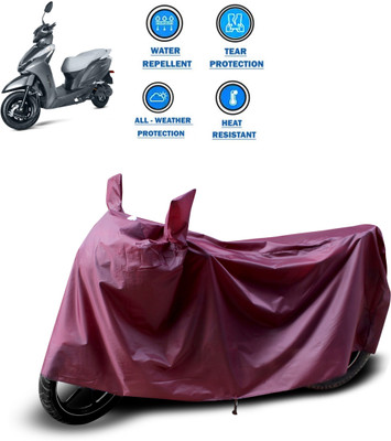 CODOKI Waterproof Two Wheeler Cover for Ampere(Magnus BS6, Maroon)