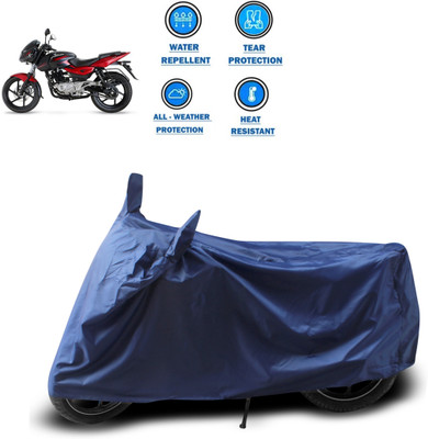 CODOKI Two Wheeler Cover for Bajaj(Pulsar 180 DTS-i, Blue)