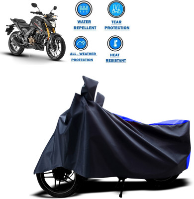 GOSHIV-car and bike accessories Two Wheeler Cover for Honda(Blue)