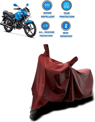CODOKI Waterproof Two Wheeler Cover for Hero(Glamour FI, Maroon)