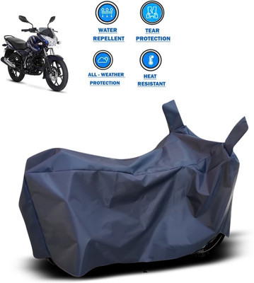 PAGORA Two Wheeler Cover for Bajaj(Discover 150 s, Blue)