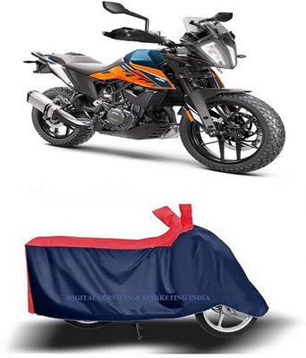 DSAMI Two Wheeler Cover for KTM(390 Adventure, Blue)