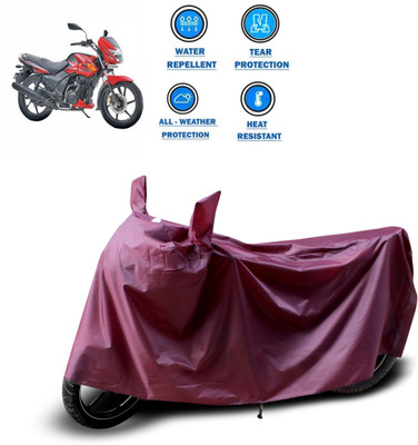 CODOKI Waterproof Two Wheeler Cover for TVS(Flame DS 125, Maroon)