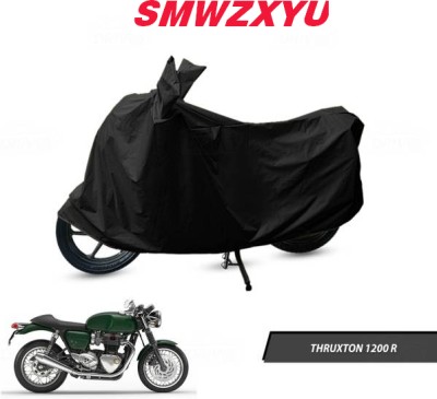 smwzxyu Waterproof Two Wheeler Cover for Triumph(Black)