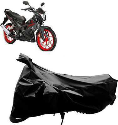 SK AUTO Two Wheeler Cover for Aprilia(Black)