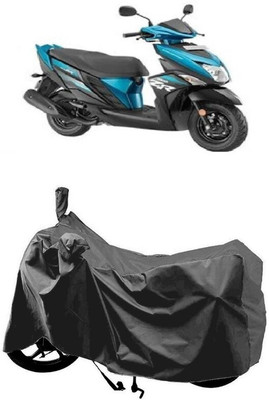 SUGASHRI Waterproof Two Wheeler Cover for Yamaha(Cygnus Ray ZR BS6, Grey)