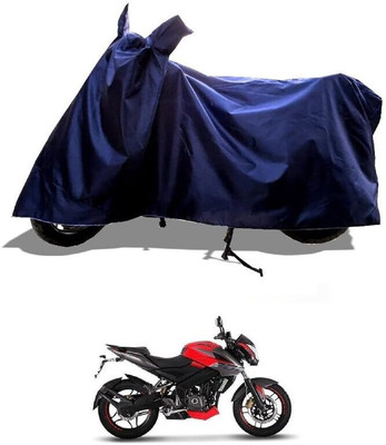 SK AUTO Two Wheeler Cover for Bajaj(Pulsar 200 NS DTS-i, Blue)