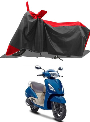 SK AUTO Two Wheeler Cover for TVS(Jupiter, Red)