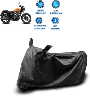 CODOKI Two Wheeler Cover for Royal Enfield(Thunderbird 500, Black)