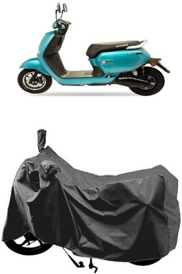 SUGASHRI Waterproof Two Wheeler Cover for Okinawa(Lite, Grey)