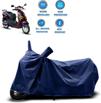 CODOKI Two Wheeler Cover for Hero(Electric Optima Plus, Blue)