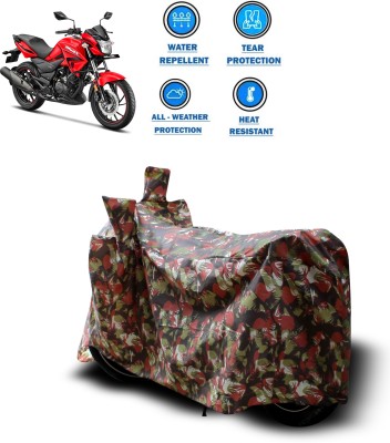 CODOKI Two Wheeler Cover for Hero(Hunk, Red)