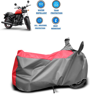 CODOKI Two Wheeler Cover for Royal Enfield(Thunderbird 350, Grey)